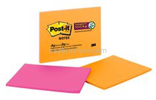Post-it™ Super Sticky Notes 6845-SSP-2PK 8 in x 6 in Rio de Janeiro Collection 3M 7010332891