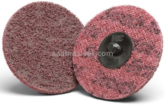 3M™ 7100075539 2" AMED TS Scotch-Brite™ Roloc™ AL Surface Conditioning Disc