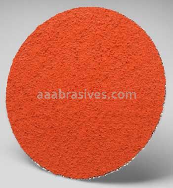 3M&trade; 7010363895 2” 80 Grit YF-wt 777F Ceramic TS Roloc&trade; Sanding Disc