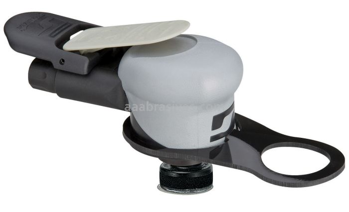 Dynabrade 69500 - Palm-Style Mini-Dynorbital Silver Supreme Random Orbital Sander