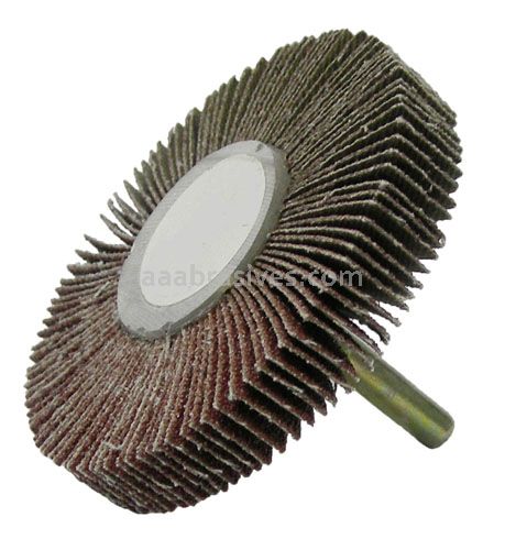 3/4x3/4x1/4"sk 120 A/O Mounted Flap Wheel