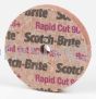 3M™ Scotch-Brite™ 7010367006 3 x 1/8 x 1/4 9C CRS+ Rapid Cut Unitized Wheel