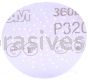 3M™ 7100010256 3” P320 Grit 360L Hookit™ Clean Sanding Disc