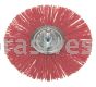 Osborn Grit Wheel Shank Mounted 4” OD X 80 Grit X 1/4” Shank #99119