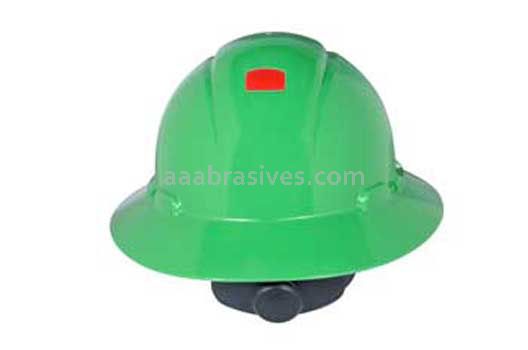 3M™ 7000144978 H-804R-UV Full Brim Hard Hat Green 4-Point Ratchet Suspension withUvicator
