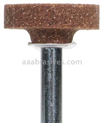Norton W216   1 x 1/4/Gemini 38A M/M4A 1/4 x 1-1/2/Vitrified Bond Mounted Points - W Shapes