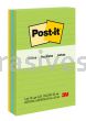 Post-it&trade; Notes 660-3AU 4 in x 6 in Jaipur Collection 3M 7100145162