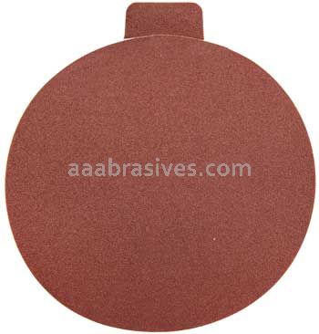 Norton 69957339971 5" No Hole 180 Grit Metal R243 Aluminum Oxide PSA Cloth Discs