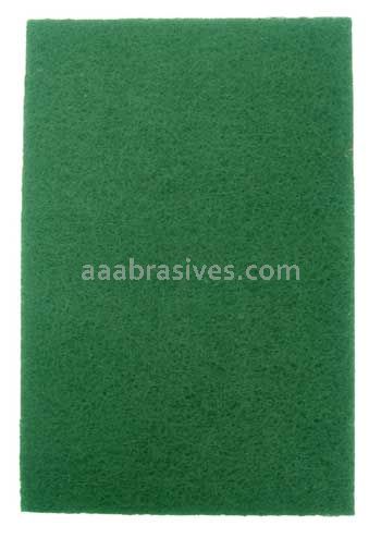 6x9 A/O Very Fine Green Hand Pads Nylon