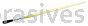 Weiler 41008 1/4" Marking Brush Black Bristle 1-1/4" Trim Length Long Handle