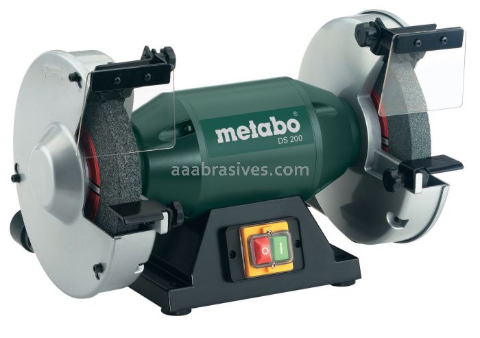 Metabo DS 200 Bench Grinder 8" - 3,570 RPM - 4.8 AMP