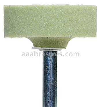 Norton W236 1-1/2 x 1/2/Quantum 3NQ80/M4 1/4 x 1-1/2/Vitrified Bond Mounted Points - W Shapes