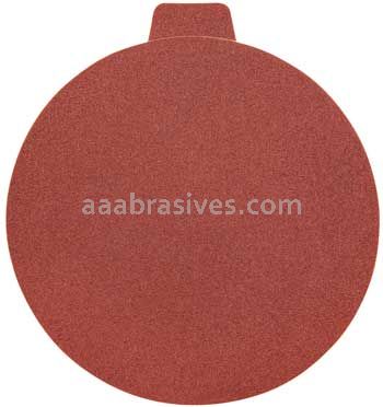 Norton 69957339986 6" No Hole 180 Grit Metal R243 Aluminum Oxide PSA Cloth Discs