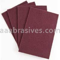 Dynabrade 6" x 9" DynaBrite General Purpose Maroon Hand Pad