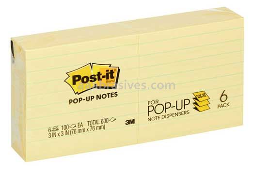 Post-it™ Pop-up Notes R335 3 in x 3 in 3M 7100098629
