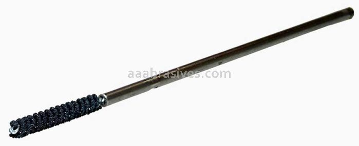 Weiler 34359 CrossFlex Standard Duty Bore Brush 4.5mm Diameter 320 SC with Collet
