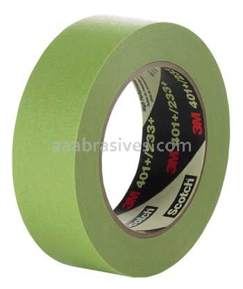 3M&trade; High Performance Green Masking Tape 401+, 36 mm x 55 m individually wrapped
