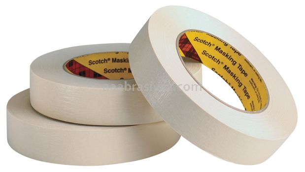3M™ 7000124187 Paint Masking Tape 231/231A Tan 48 in x 60 yd ,7.6 mil