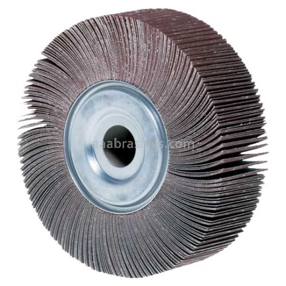 3-1/2x1-1/2x5/8, 80 A/O, Unmounted Flap Wheel  Cl