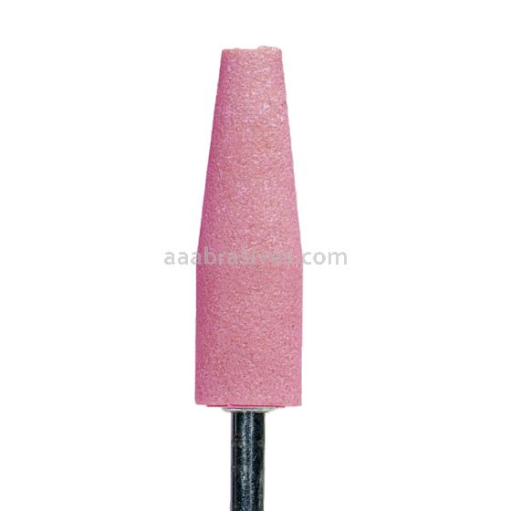 A-1, 7/8x2-1/2x1/4"sk, Mounted Point, Vitrified, PA/O