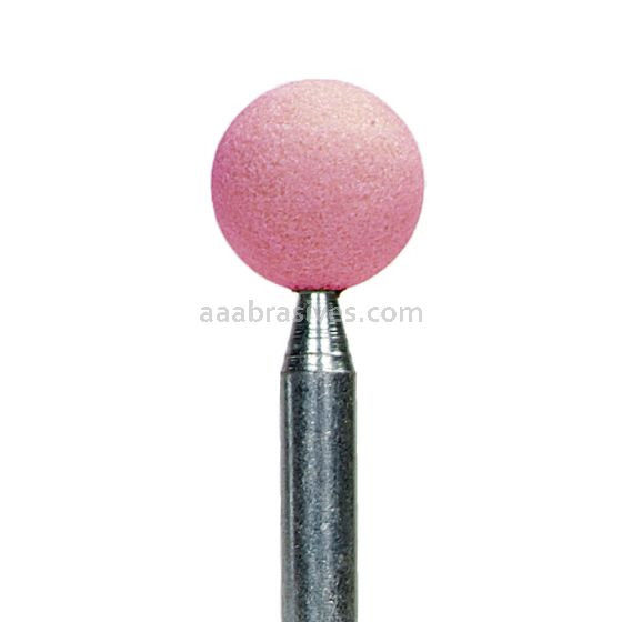 A-26, 5/8x5/8x1/4"sk, Mounted Point, Vitrified, PA/O