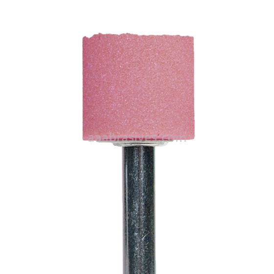 W-204, 3/4x3/4x1/4"sk, Mounted Point, Vitrified, PA/O