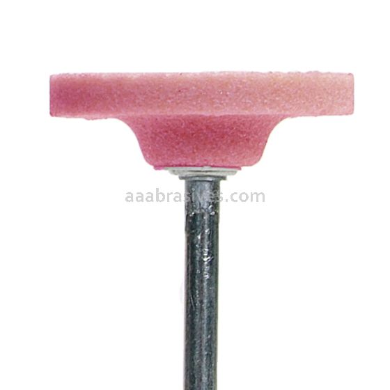 W-215, 1x1/8x1/4"sk, Mounted Point, Vitrified, PA/O