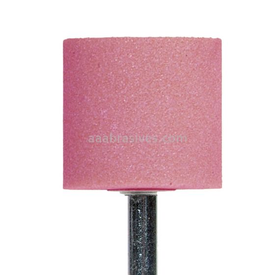 W-230, 1-1/4x1-1/4x1/4"sk, Mounted Point, Vitrified, PA/O