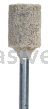 Norton W176 3/8 x 1/2 A80-H BF3 J2 1/8 x 1-1/2 BF3 Cotton Fiber Mounted Points