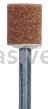 Norton B134 5/16 x 3/8/Gemini 38A M/K2 1/8 x 1-1/2 /Vitrified Bond Mounted Points - B Shapes