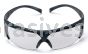 3M&trade; 7100132351 SecureFit&trade; SF607SGAF Grey Indoor/Outdoor Scotchgard&trade; Anti-fog lens