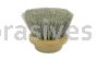 4-1/2" Stippling Brush, Grey Fiber Mix