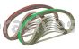 Dynafile Sanding Belts 1/4x18 120 Grit A/O Aluminum Oxide Premium
