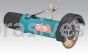Dynabrade 52435 - 3" Straight-Line Cut-Off Wheel Tool .5 hp, 20,000 RPM Rear Exhaust 3/8-24 Spindle Thread