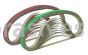 Dynafile Sanding Belts 1/2x24 320 Grit A/O Aluminum Oxide Premium