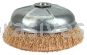 Weiler 14316 6" Crimped Wire Cup Brush .020" Bronze Fill 5/8"-11 UNC Nut