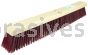 Weiler 42357 24" Green Works Sweep Coarse Maroon Fill with Rubberwood Block
