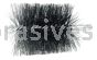 Weiler 44159 4-7/8" Double Spiral Flue Brush .012 Steel