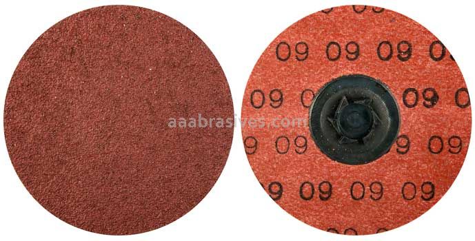 Merit Abrasives 69957399789 3" 60 Grit Merit Alo Quick Change Discs T1