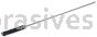 Weiler 34114 CrossFlex Standard Duty Bore Brush 5mm Diameter 180 SC Grit