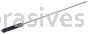 Weiler 34118 CrossFlex Standard Duty Bore Brush 5.5mm Diameter 320 SC Grit