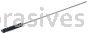 Weiler 34119 CrossFlex Standard Duty Bore Brush 6mm Diameter 120 SC Grit