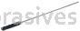 Weiler 34154 CrossFlex Standard Duty Bore Brush 12mm Diameter 180 SC Grit