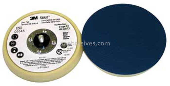3M™ 7100032986 5 x 11/16 x 5/16-24 Stikit™ External Low Profile Finishing Disc Pad 05545