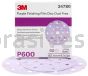 3M™ 7100122781 6” P600 Grit 260L Hookit™ Purple Finishing Film Abrasive Disc