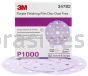 3M™ 7100122800 6” P1000 Grit 260L Hookit™ Purple Finishing Film Abrasive Disc