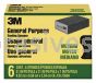 3M&trade; 7100173303 Sanding Sponge 3-3/4x2-5/8x1 Medium