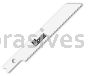 Morse® Jigsaw Bi-Metal Blade 3-5/8x3/16x.035 12 TPI Universal Shank | 10 Blades/Pkg