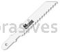 Morse&reg; Jigsaw Bi-Metal Blade 5-1/4x3/8x.042 21 TPI T-Shank | 25 Blades/Pkg 
