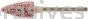 CIBO Rebel One TA10 Unitized Mounted Points B90 1/2 x 1/8